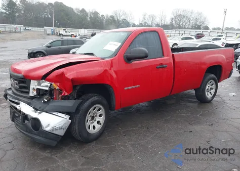 2010 GMC Sierra 1500 Work Truck z USA, uszkodzony, nr VIN 1GTPCTEX1AZ260143